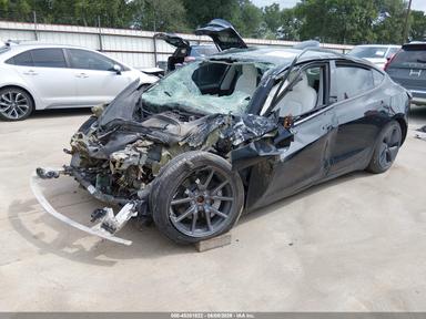 2020 Tesla Model 3 Long Range Dual Motor All-Wheel Drive view, angle 2