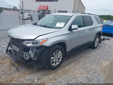 Vedere 2020 Chevrolet Traverse Fwd Lt Cloth, unghi 2
