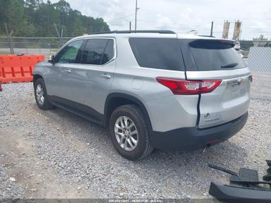 Vedere 2020 Chevrolet Traverse Fwd Lt Cloth, unghi 3