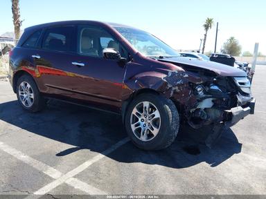 Vista de 2008 Acura Mdx Technology Package TECH, ángulo 1