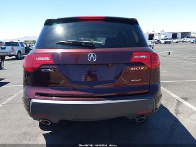 Vista de 2008 Acura Mdx Technology Package TECH, ángulo 16