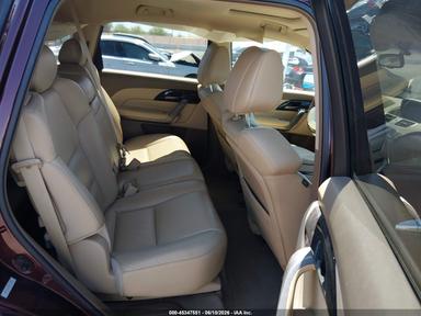 Vista de 2008 Acura Mdx Technology Package TECH, ángulo 8