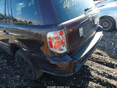 Вид 2008 Honda Pilot Ex-L, угол 6