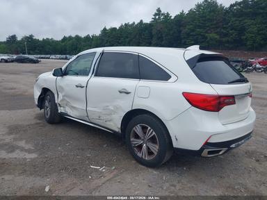 Vista de 2019 Acura Mdx Standard, ángulo 3
