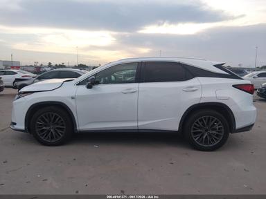 Vue de 2018 Lexus Rx 350 F Sport, angle 14