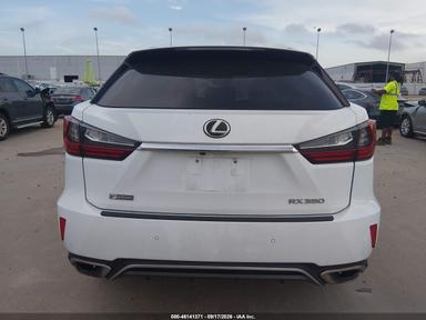 Vue de 2018 Lexus Rx 350 F Sport, angle 16