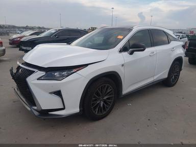 Vue de 2018 Lexus Rx 350 F Sport, angle 2