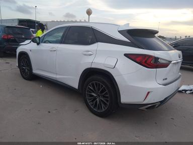 Vue de 2018 Lexus Rx 350 F Sport, angle 3