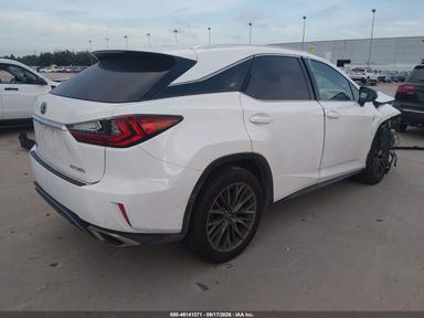 Vue de 2018 Lexus Rx 350 F Sport, angle 4