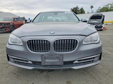 2014 BMW 750 LI view, angle 5
