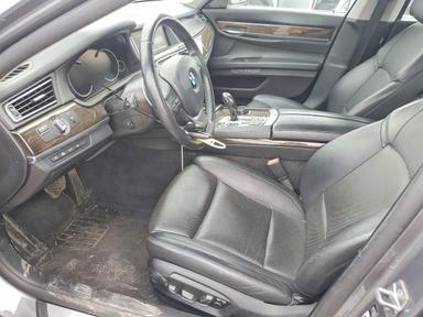 2014 BMW 750 LI view, angle 7