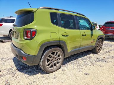 Vista de 2016 JEEP RENEGADE LATITUDE, ángulo 3