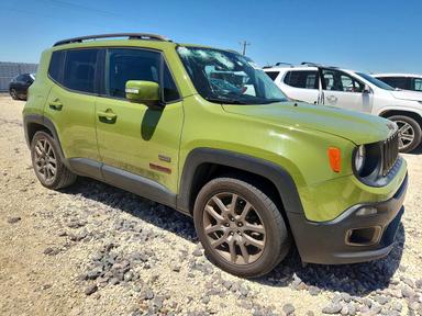 Vista de 2016 JEEP RENEGADE LATITUDE, ángulo 4