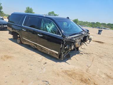 Vista de 2015 CADILLAC ESCALADE ESV LUXURY, ángulo 4