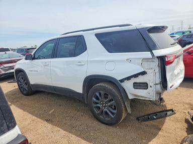 Vue de 2021 CHEVROLET TRAVERSE RS, angle 2