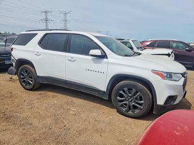 Vue de 2021 CHEVROLET TRAVERSE RS, angle 4
