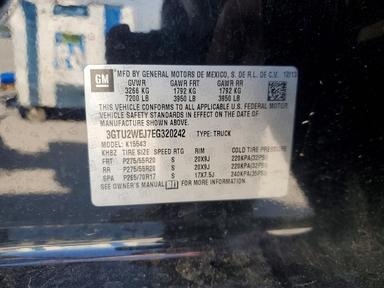 Вид 2014 GMC SIERRA K1500 DENALI, угол 13