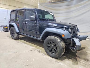 Vue de 2014 JEEP WRANGLER UNLIMITED SPORT, angle 4