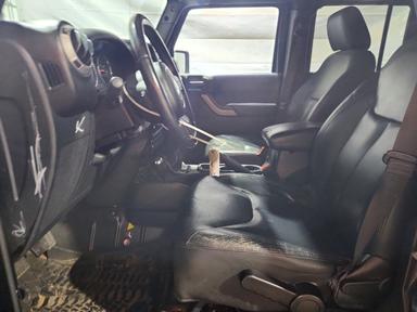 Vue de 2014 JEEP WRANGLER UNLIMITED SPORT, angle 7