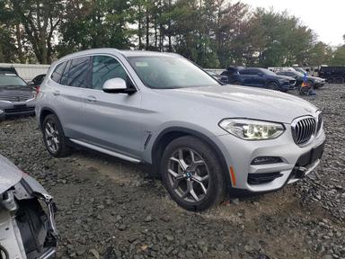 Vedere 2020 BMW X3 XDRIVE30I, unghi 4
