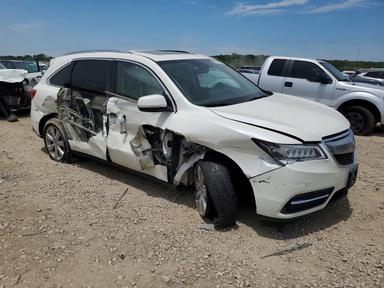 Вид 2016 ACURA MDX ADVANCE, угол 4