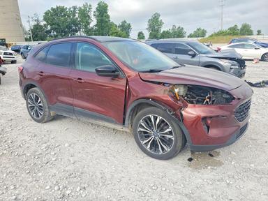 Vista de 2021 FORD ESCAPE SE, ángulo 4