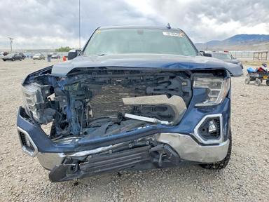 Vista de 2021 GMC SIERRA K1500 SLT, ángulo 5