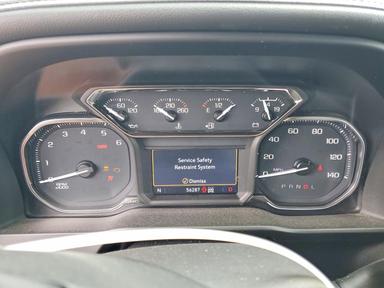 Vista de 2021 GMC SIERRA K1500 SLT, ángulo 9