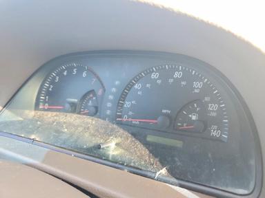 Vista de 2002 TOYOTA CAMRY LE, ángulo 9