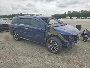Вид 2020 HONDA ODYSSEY ELITE, угол 4