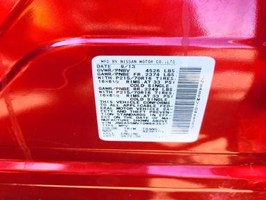 2013 NISSAN ROGUE S view, angle 13