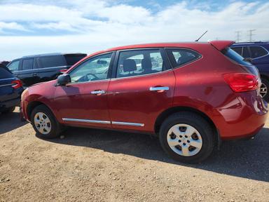2013 NISSAN ROGUE S view, angle 2