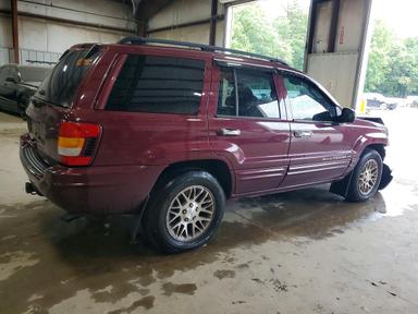 Вид 2002 JEEP GRAND CHEROKEE, угол 3