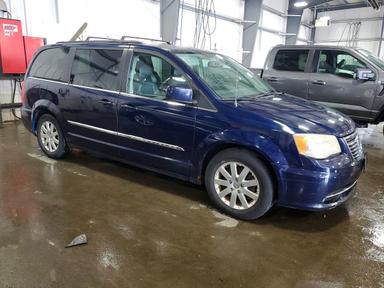 2012 CHRYSLER TOWN &amp; COUNTRY TOURING view, angle 4