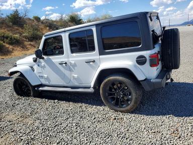 Vedere 2021 JEEP WRANGLER UNLIMITED, unghi 2