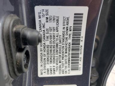 2015 HONDA CR-V EXL view, angle 13