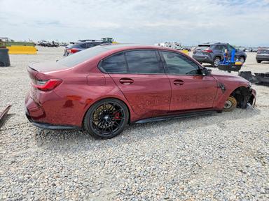 Vue de 2022 BMW M3, angle 3