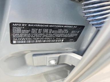 Vue de 2015 BMW X3 XDRIVE28I, angle 14
