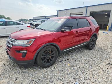2018 FORD EXPLORER XLT view, angle 1