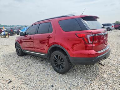 2018 FORD EXPLORER XLT view, angle 2
