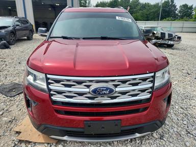 2018 FORD EXPLORER XLT view, angle 5