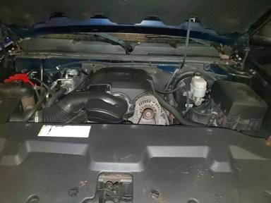Вид 2010 CHEVROLET SILVERADO K1500 LT, угол 11