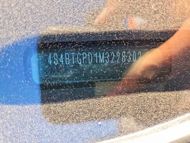 Вид 2021 SUBARU OUTBACK TOURING, угол 14