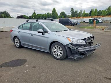 2017 SUBARU LEGACY 2.5I PREMIUM view, angle 4