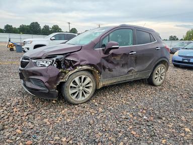 Vedere 2018 BUICK ENCORE PREFERRED, unghi 1