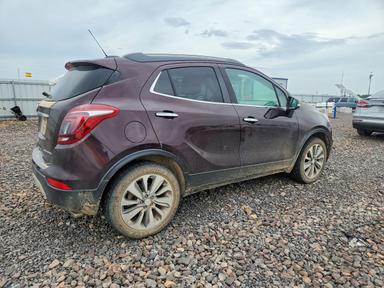 Vedere 2018 BUICK ENCORE PREFERRED, unghi 3