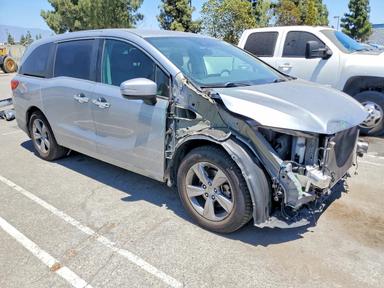 2019 HONDA ODYSSEY EX view, angle 4
