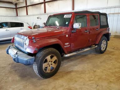 Vista de 2010 JEEP WRANGLER UNLIMITED SAHARA, ángulo 1