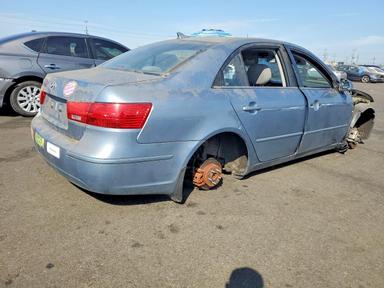 Вид 2009 HYUNDAI SONATA GLS, угол 3