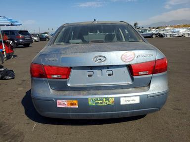 Вид 2009 HYUNDAI SONATA GLS, угол 6